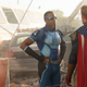 Jessie T. Usher and Antony Starr